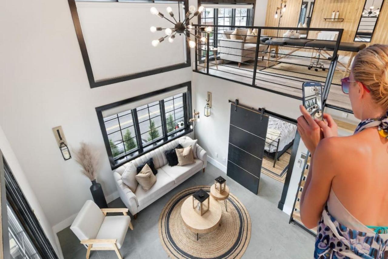Nyc Skyline Views, Sauna & Rooftop - Romantic Escape At "Brooklyn Bay Lofts" นิวยอร์ก ภายนอก รูปภาพ
